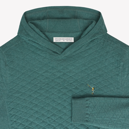 NLU x H&B Wallace Sweater Hoodie | Heathered California Spruce