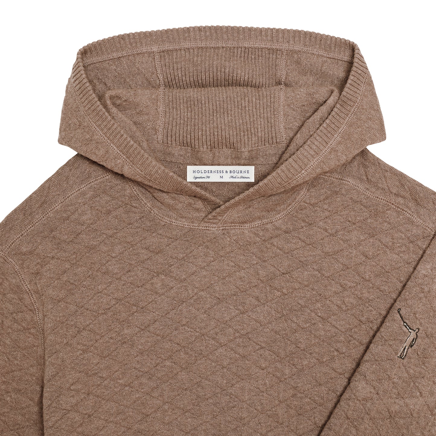 NLU x H&B Wallace Sweater Hoodie | Heathered Dune