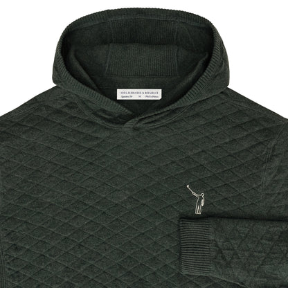 NLU x H&B Wallace Sweater Hoodie | Heathered Ivy