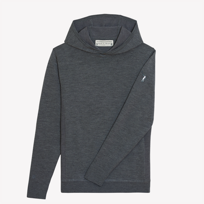 NLU x H&B Fletcher Wool Sweater Hoodie | Heathered Dark Charcoal