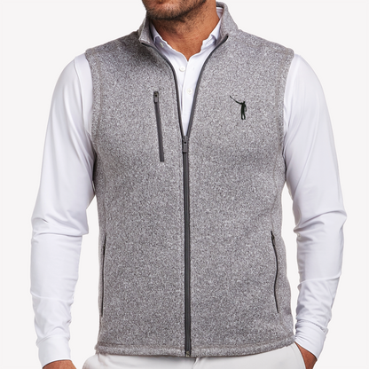 NLU x H&B Ashby Vest | Heathered Grey