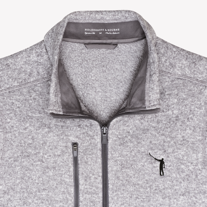 NLU x H&B Ashby Vest | Heathered Grey