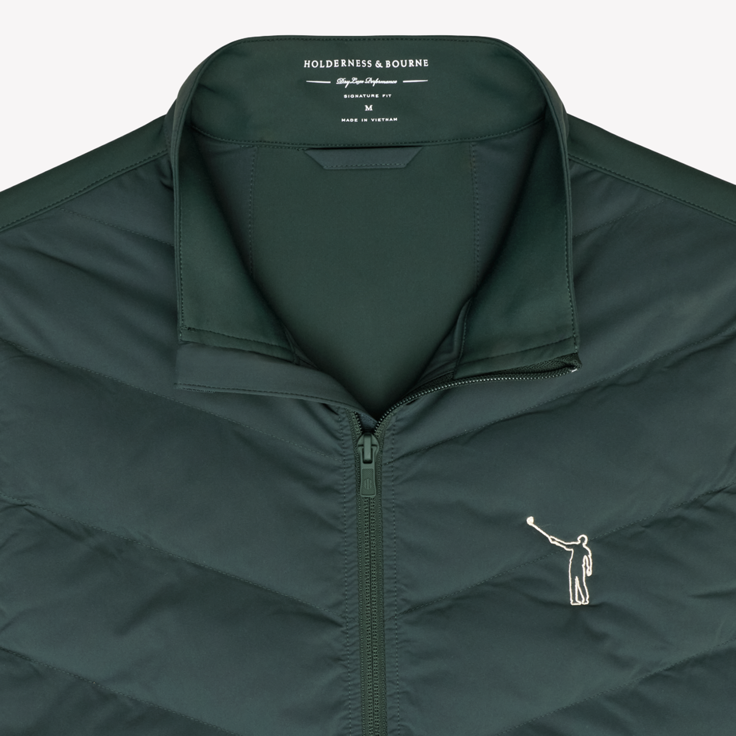 NLU x H&B Benton Insulated Vest | Cypress