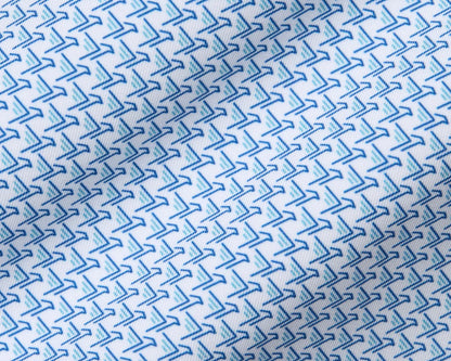 NLU x H&B Justice Printed Polo - Boy's | Harbor & Maidstone Blue