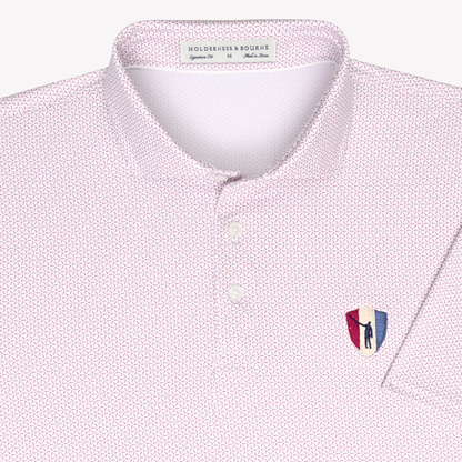 NLU x H&B Abbington Printed Polo | Napa