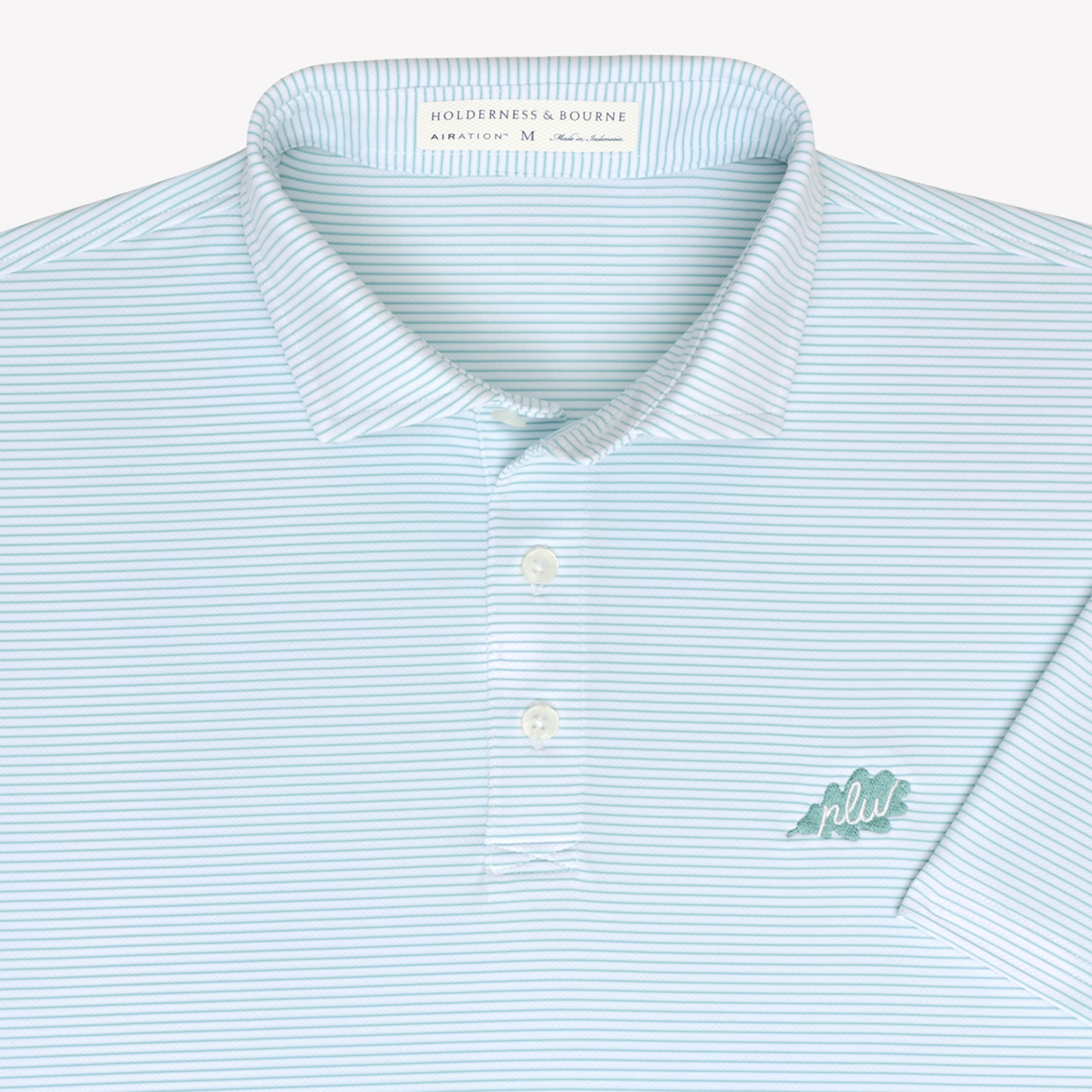 NLU x H&B Upton AIRation Polo | Cascade Green