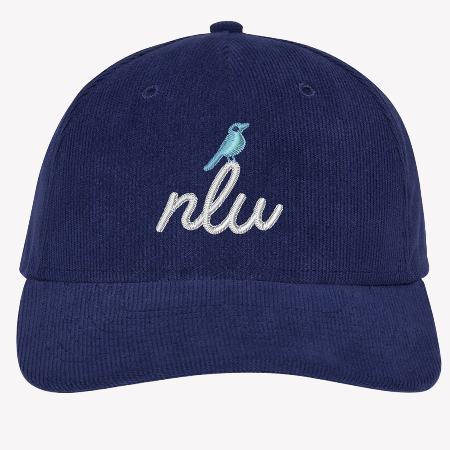 NLU x H&B Corduroy Hat | Navy w/ NLU Bird
