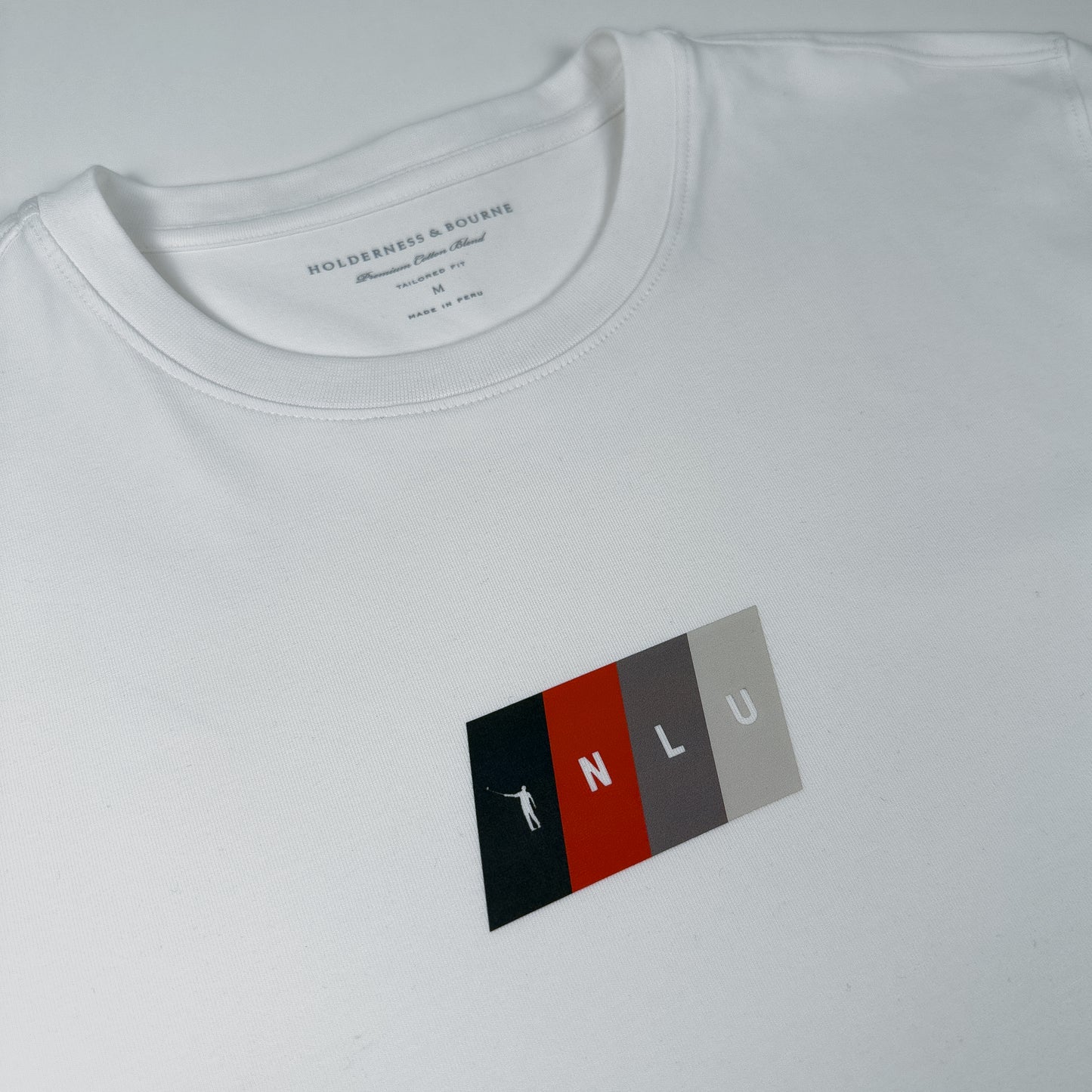 NLU x H&B Mason T-Shirt | White