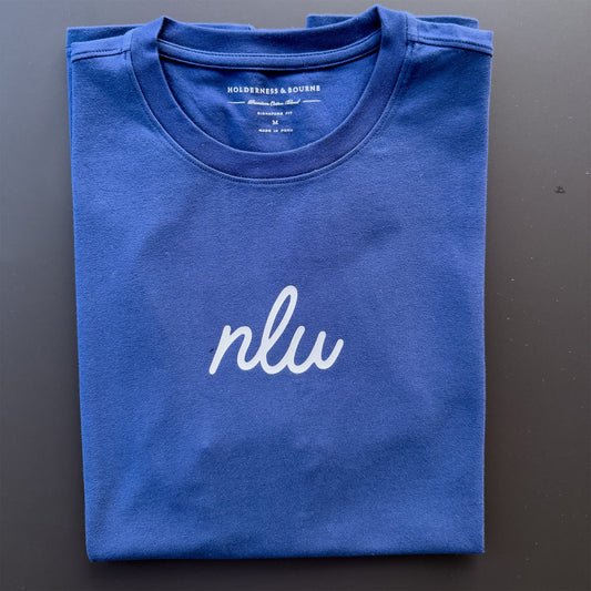 NLU x H&B Mason T-Shirt | Navy