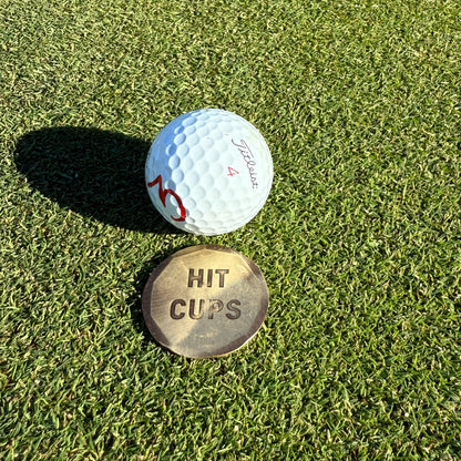 NLU x Seamus Hit Cups Ball Marker | Bronze