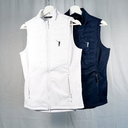 NLU x Levelwear Ladies Flight Vest | White