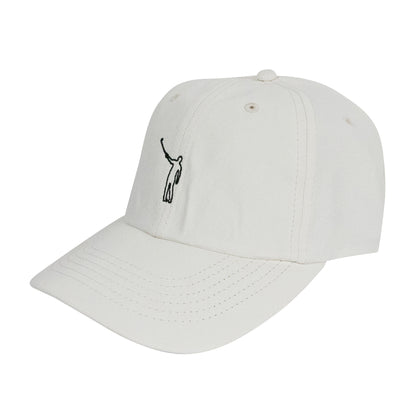 The NLU Wayward Outline Performance Hat | Macaroon w/ Dark Green
