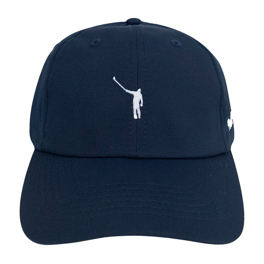 The No Laying Up Nest Member Hat w/ Wayward and Script Logos | Navy w/ White