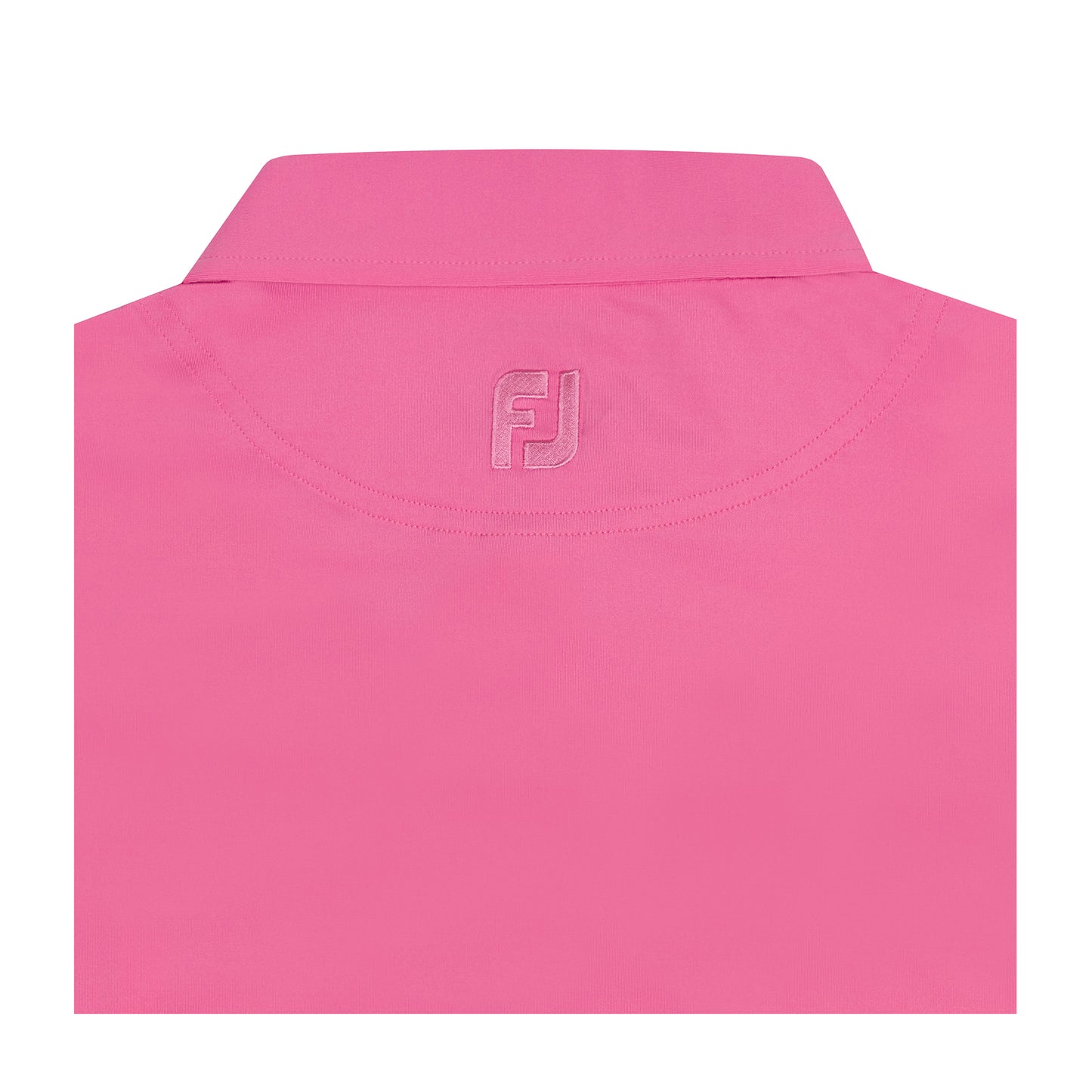 NLU x FJ Solid Lisle Polo | Flamingo (Athletic Fit)