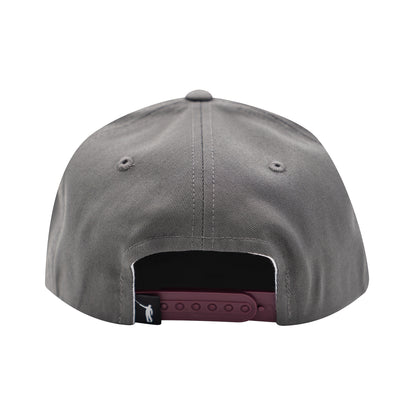 NLU "Sun's Up" Patch Hat - Mountain Edition | Maroon/Blue/Peach on Steel