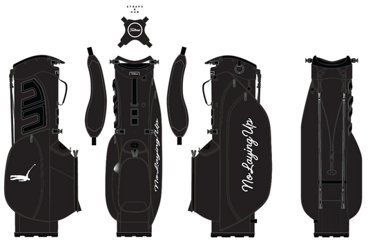 NLU x Titleist Players 4 Golf Bag | Black