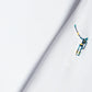 NLU x H&B Long Sleeve Performance Polo | White w/ Blue & Yellow Tie Dye Wayward Skeleton