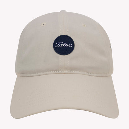 No Laying Up x Titleist Montauk Lightweight Hat | Cream & Navy