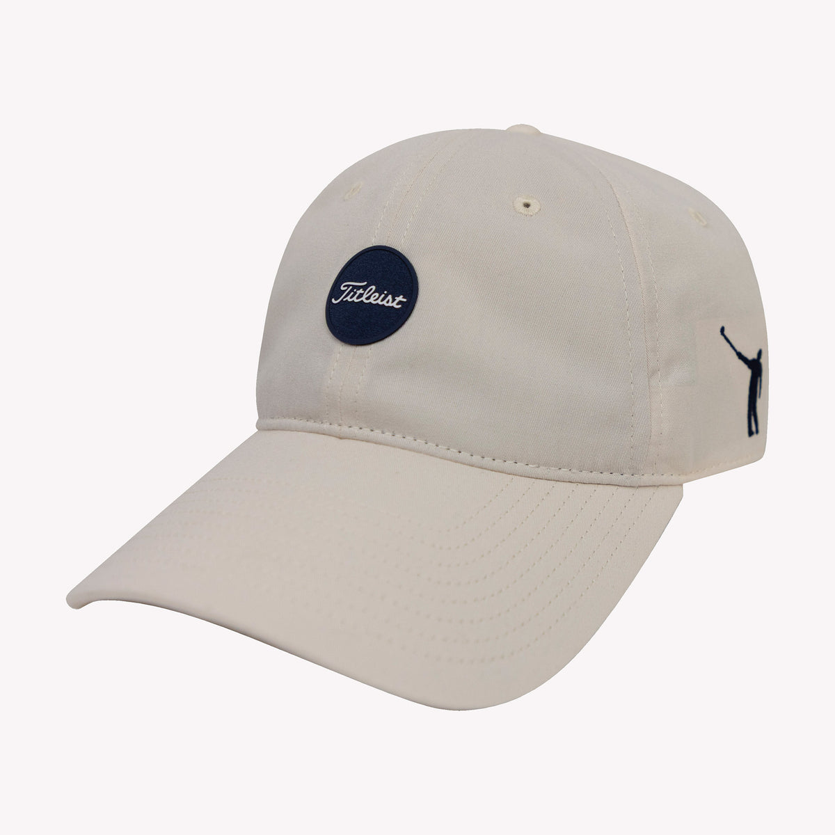No Laying Up x Titleist Montauk Lightweight Hat | Cream & Navy