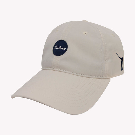 No Laying Up x Titleist Montauk Lightweight Hat | Cream & Navy