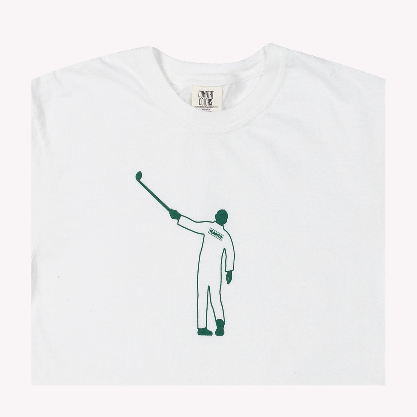 The No Laying Up Wayward Caddie T-Shirt | White
