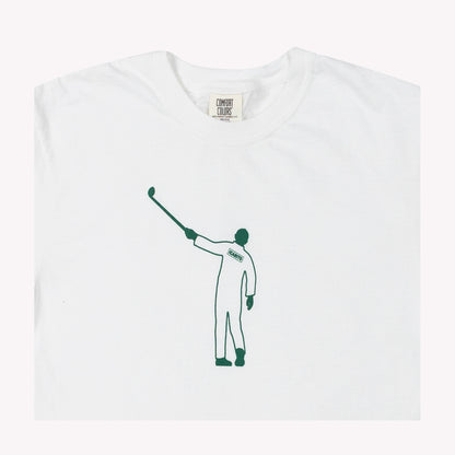 The No Laying Up Wayward Caddie T-Shirt | White