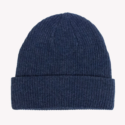 No Laying Up Merino Wool Beanie | Navy