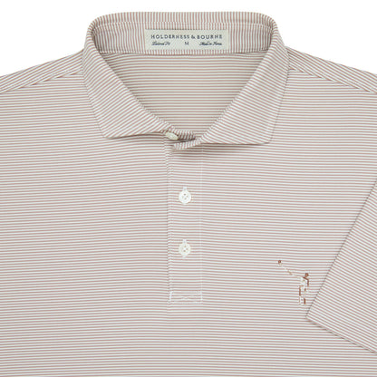 NLU x H&B Perkins Polo | Fescue & White