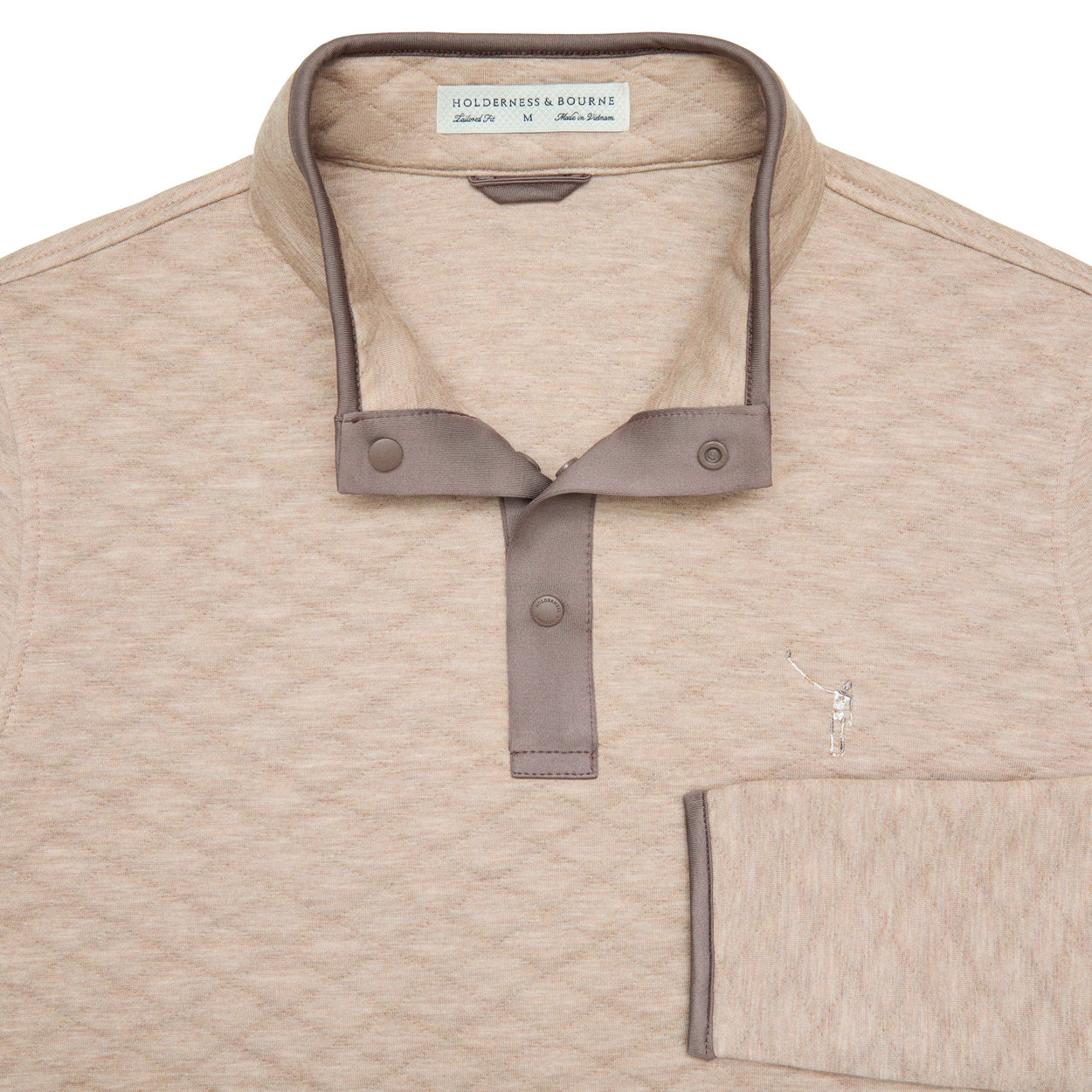 NLU + H&B Sullivan Pullover | Heathered Fescue