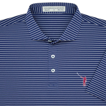 NLU x H&B Gordon Polo | Navy & White