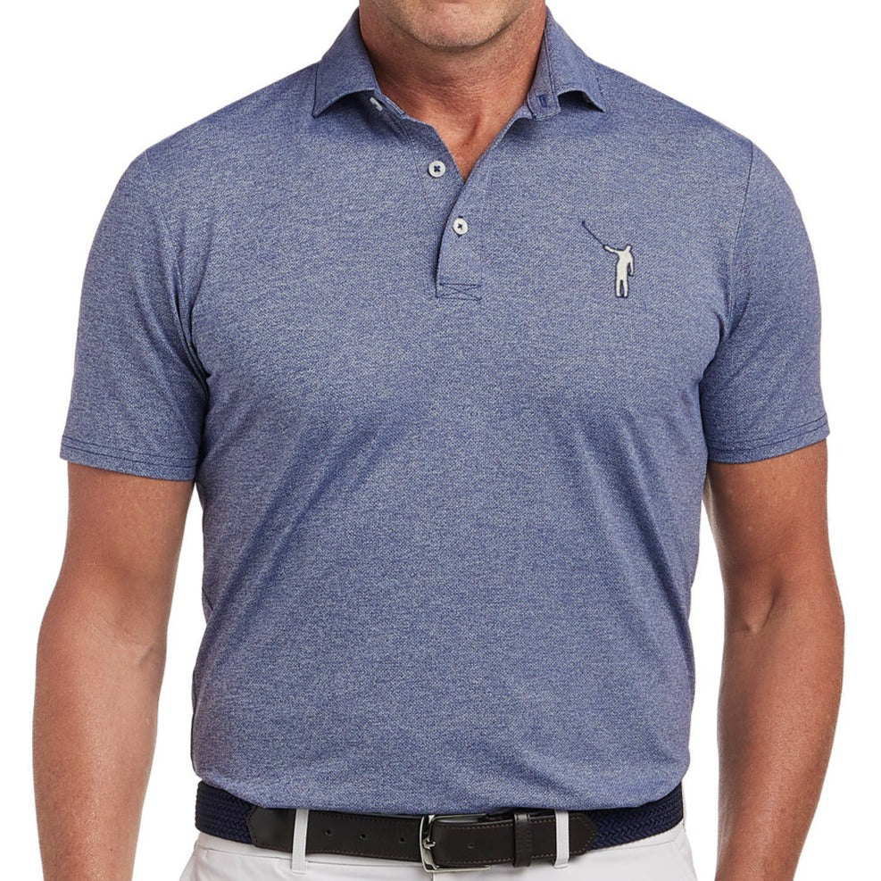 NLU x H&B Bradley Polo | Heathered Navy