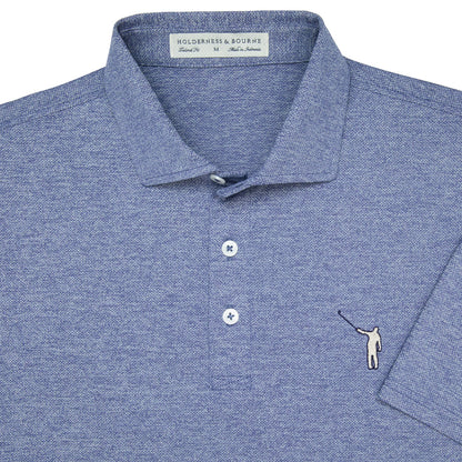 NLU x H&B Bradley Polo | Heathered Navy