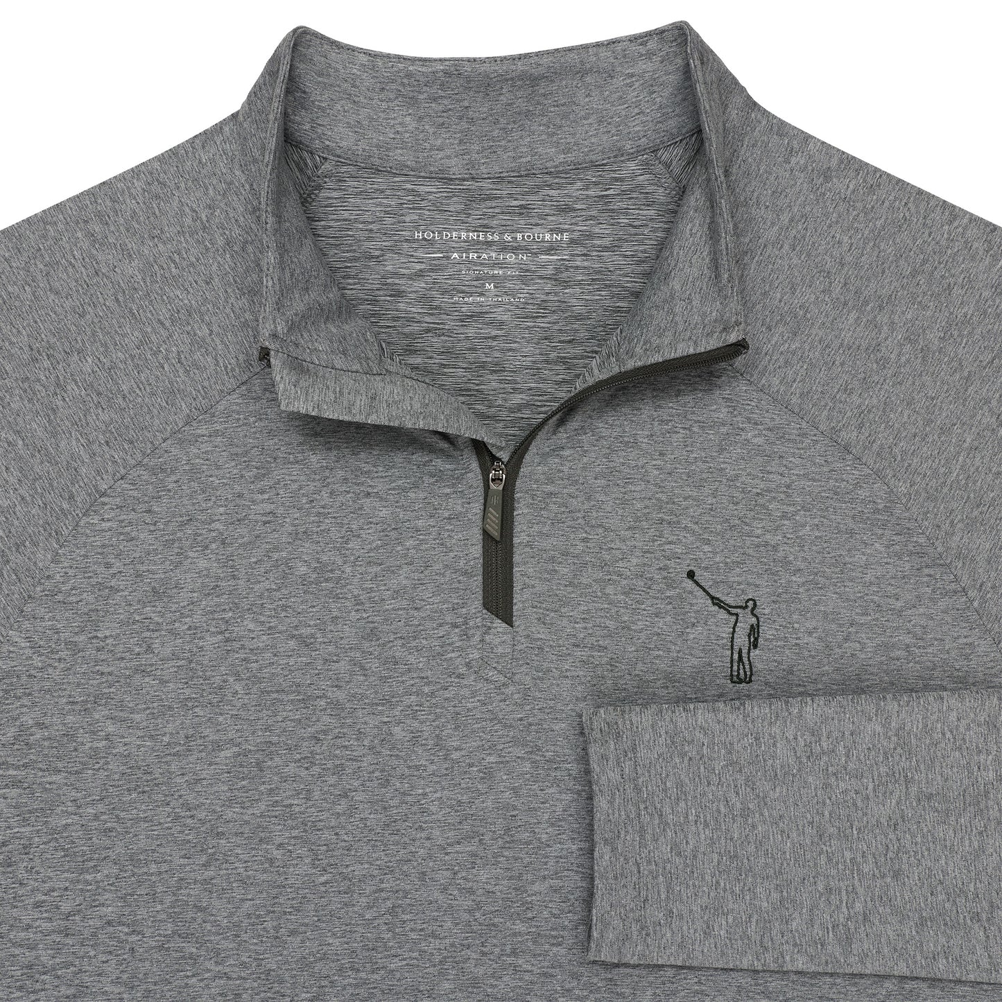 NLU x H&B Darrow Pullover | Heathered Ivy