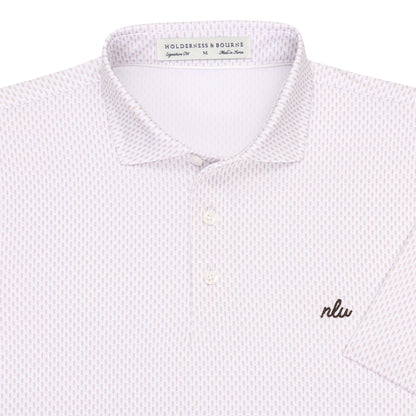 NLU x H&B Forrest Printed Polo | Dune
