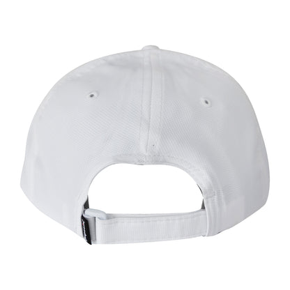 The NLU Racing Stripe Structured Performance Hat | White
