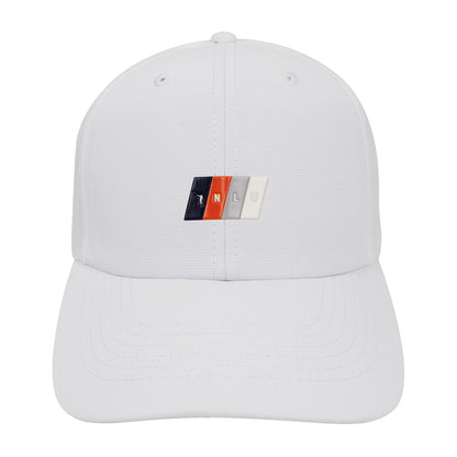 The NLU Racing Stripe Structured Performance Hat | White