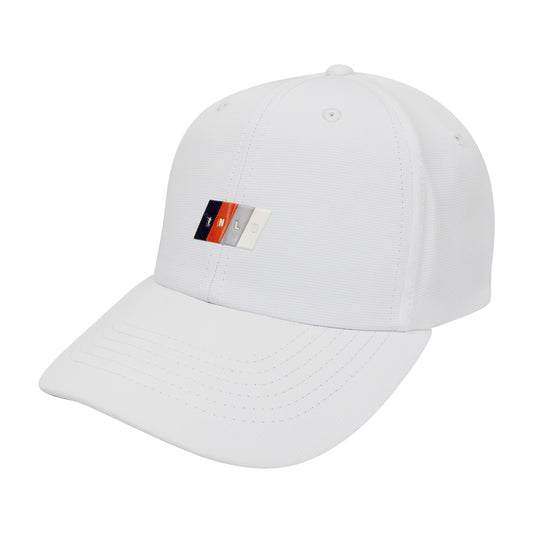 The NLU Racing Stripe Structured Performance Hat | White