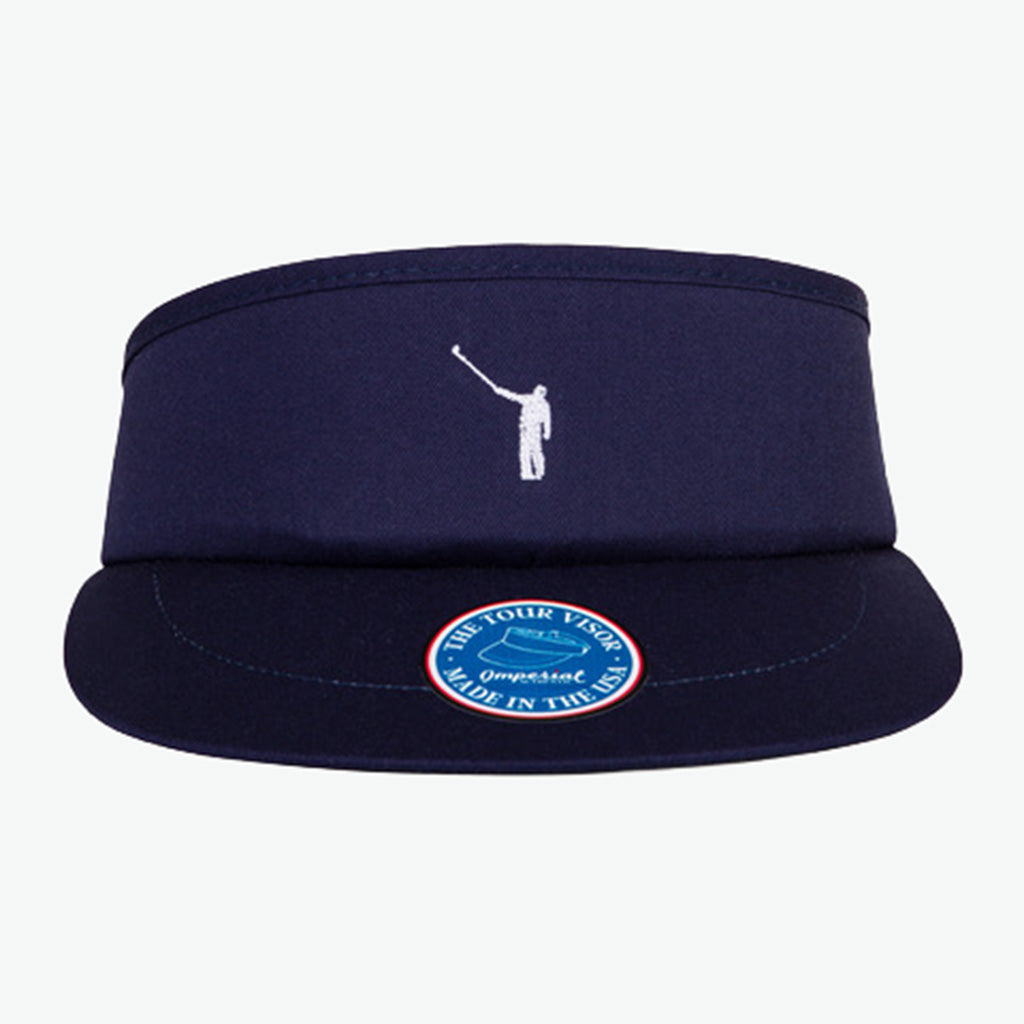 NLU Tour Visor | Navy w/ White Wayward Drive