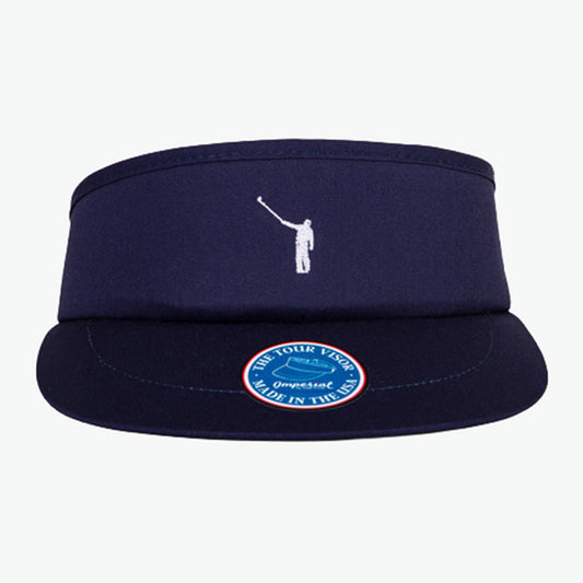 NLU Tour Visor | Navy w/ White Wayward Drive