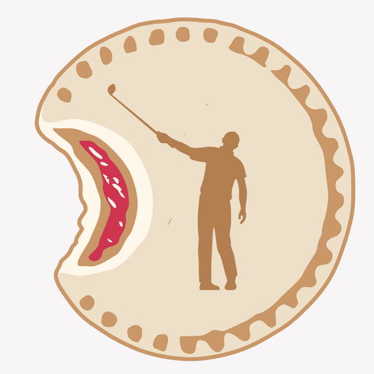 The No Laying Up PB&J Sticker Pack