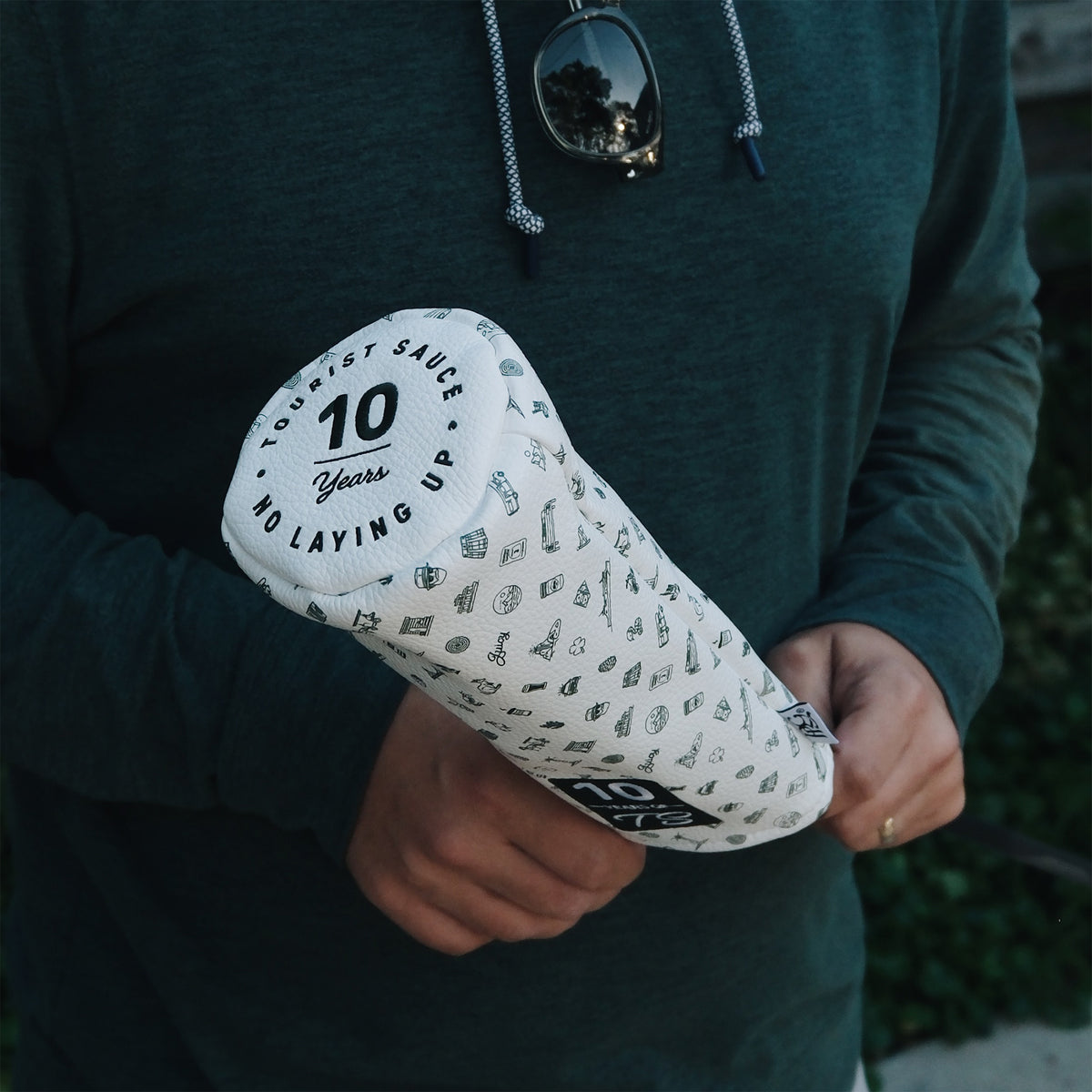 NLU 10 Years of Tourist Sauce Fairway Wood Headcover | White