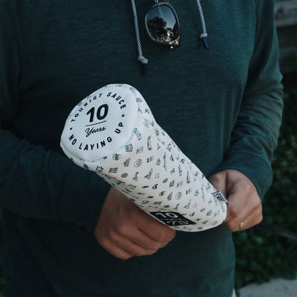 NLU 10 Years of Tourist Sauce Fairway Wood Headcover | White