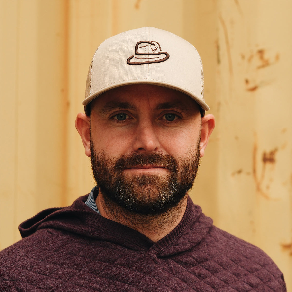 No Laying Up Fedora Five Trucker Hat | Khaki