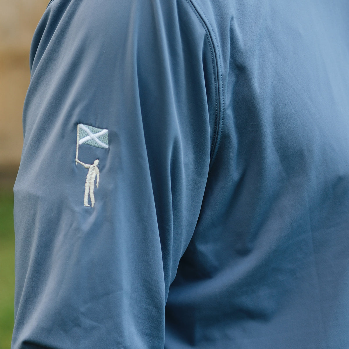 NLU x Rhoback Highlands Hoodie | Coastal Blue Tourist Sauce Edition