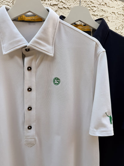 NLU x ESF Field Day Ford 5-Button Polo | White