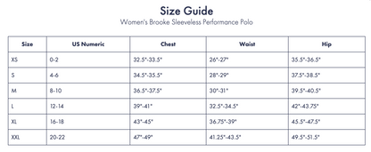 NLU x Rhoback Ladies Brooke Sleeveless Polo | Lavender Blue