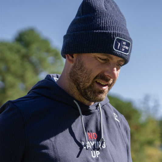 No Laying Up Merino Wool Beanie | Navy