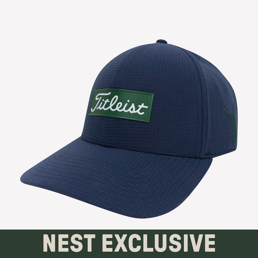 NLU x Titleist Oceanside Hat | Navy & Hunter Green (Nest Exclusive)