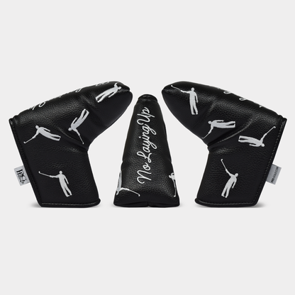 No Laying Up Dancing Waywards Blade Putter Cover | Black