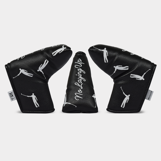 No Laying Up Dancing Waywards Blade Putter Cover | Black